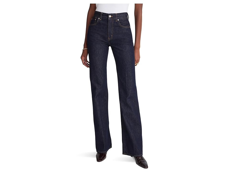 Madewell Vintage Flare Jean in Rinse Wash Women's Jeans Rinse Wash : 28 32, Cotton/Denim | Zappos