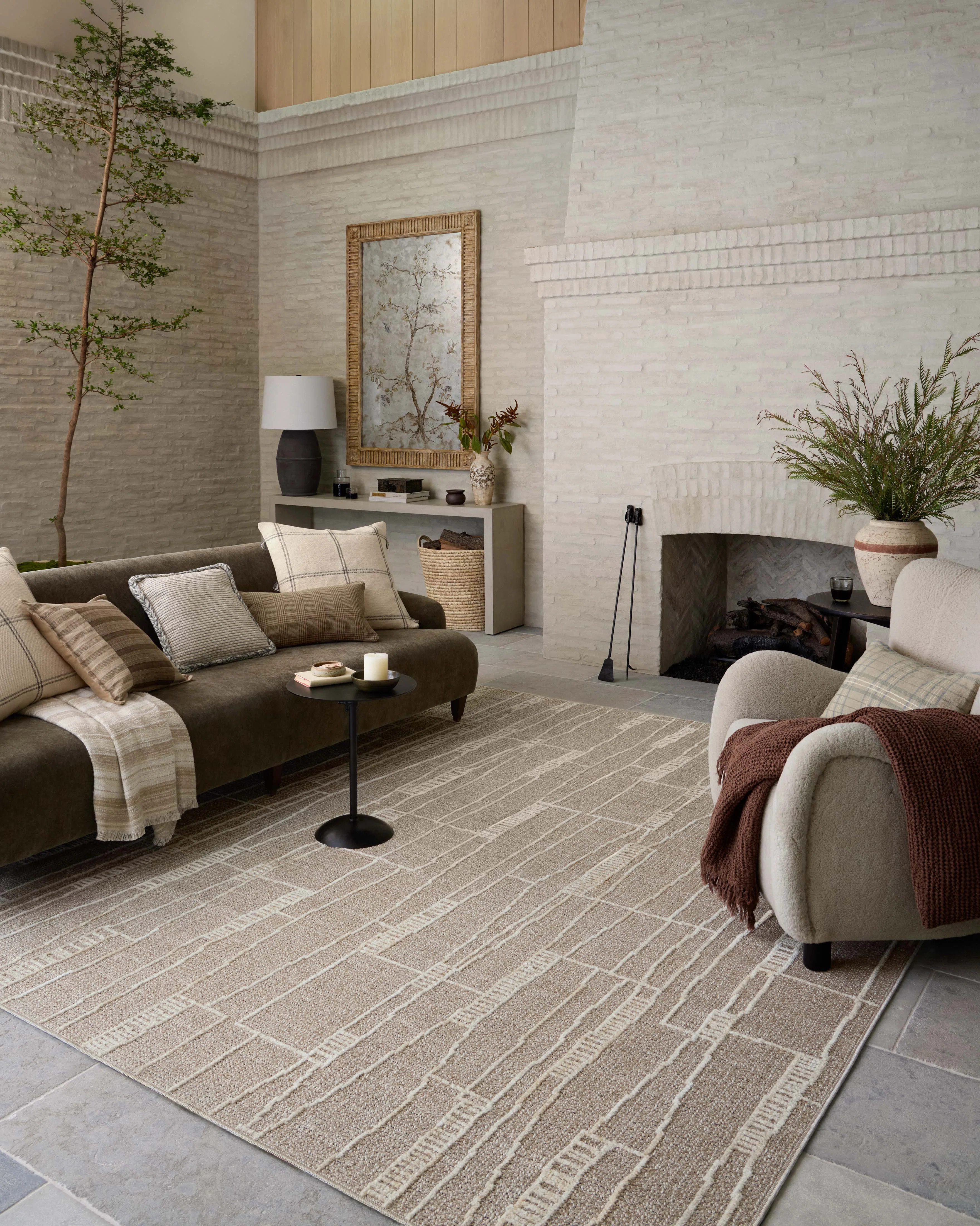 Amber Lewis x Loloi Amber Lewis x Loloi Bexley Mushroom / Natural Area Rug | Wayfair | Wayfair North America