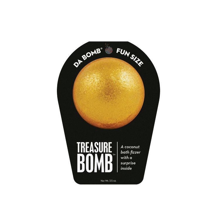Da Bomb Bath Fizzers Treasure Bath Bomb - 3.5oz | Target