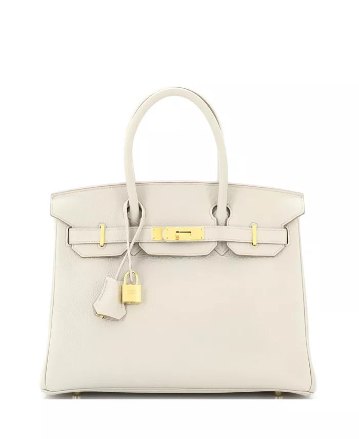Birkin 30 Handbag Light Togo with Gold Hardware | Bloomingdale's (US)