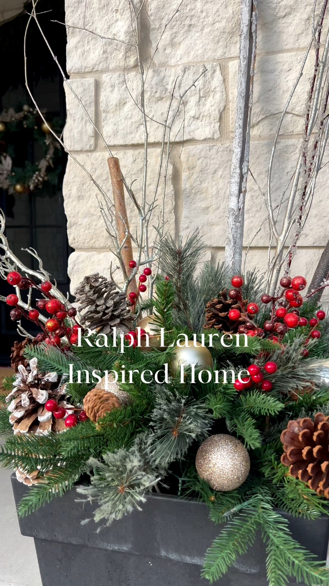 The perfect Ralph Lauren inspired front porch! 

#homestyle #walmart #target #homedecor 

#LTKSeasonal #LTKHoliday #LTKHome