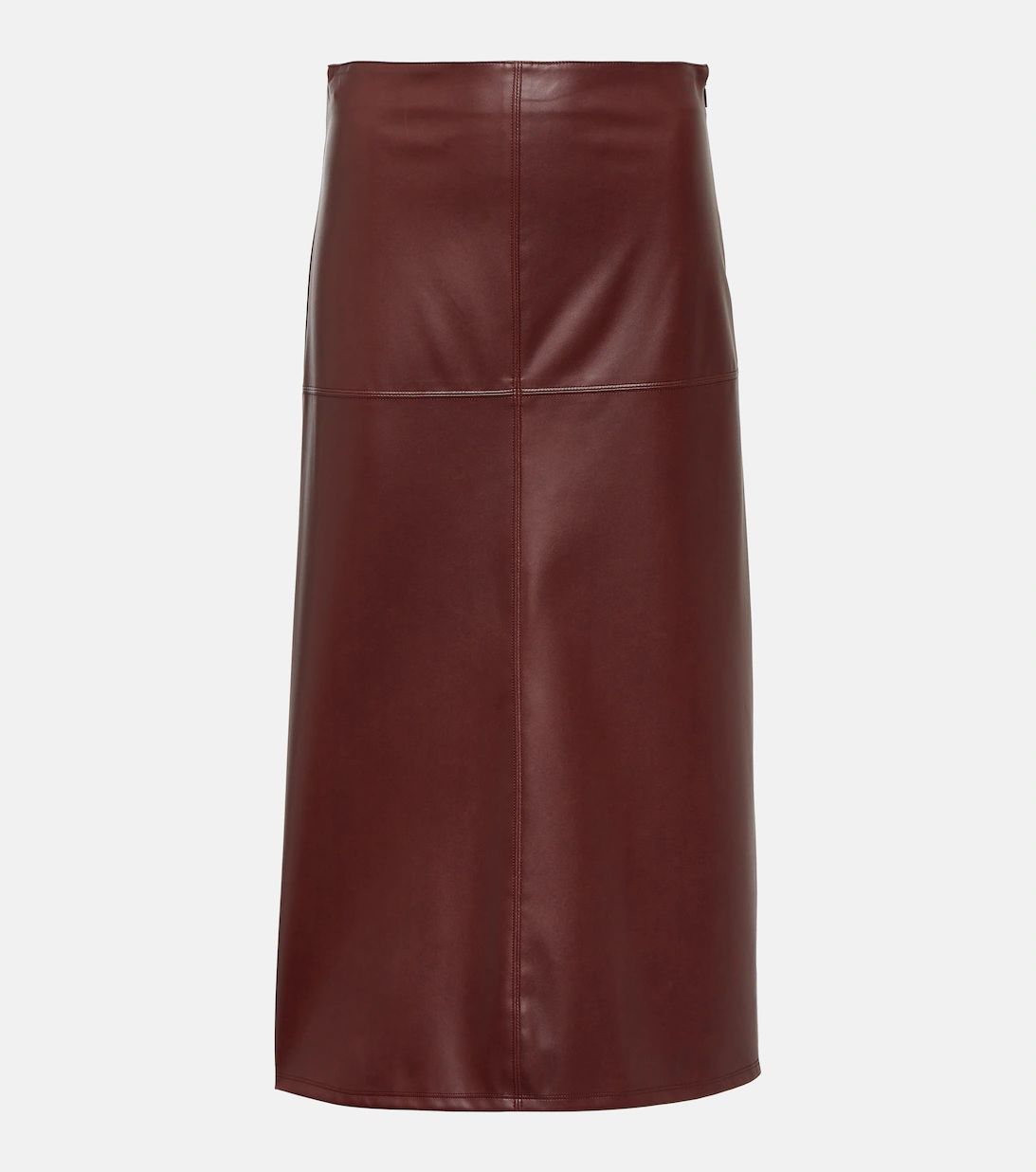 Leisure Renata faux leather midi skirt | Mytheresa (US/CA)