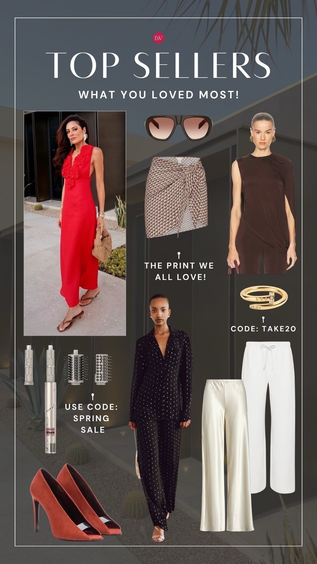 Weekly top sellers, what you loved most! 🖤
Use CODE: SPRINGSALE at Sephora
Use CODE: TAKE20 for Electric Picks 



#LTKOver40 #LTKSeasonal #LTKMothersDay