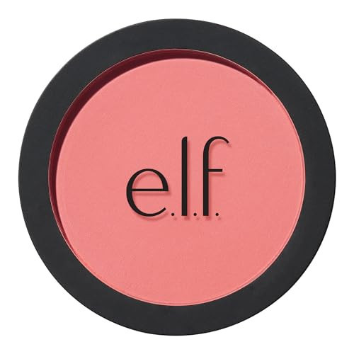 e.l.f. Primer-Infused Matte Blush, Long-Lasting, Lightweight & Buildable Powder Blush, Delivers A Matte Finish, Vegan & Cruelty-Free, Always Crushing | Amazon (US)