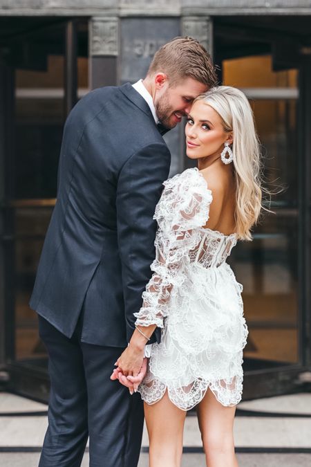 Bride to be 
Bride dress
White dress 
For love and lemons 
Shopbop white statement earrings 
White Stuart Weitzman heels 


#LTKunder100 #LTKwedding #LTKshoecrush