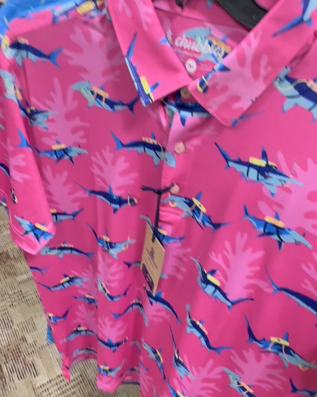 🦈🌴 If you’re looking for a men’s shirt that stands out, this Chubbies polo is a winner!

I found the Chubbies Great Pink Shark Short Sleeve Knit Performance Polo, and it’s the perfect mix of fun, sporty, and vacation-ready. The pink background with an all-over shark print gives it a bold coastal look that’s perfect for golf, beach vacations, cruises, summer parties, date nights, and weekend outings.

At $60, this performance polo is a great option for guys who want something comfortable while still showing off a little personality. Even better? I’m also linking the matching Chubbies pieces in my LTK so you can build the complete look.

🦈 All-over shark print
💗 Bright pink performance polo
⛳ Great for golf, travel & everyday wear
🌊 Perfect vacation & cruise outfit
👕 Premium Chubbies style

Whether you’re shopping for yourself or looking for a gift for the guy who has everything, this polo is definitely worth checking out.

#LTKMens #Chubbies #PerformancePolo #MensGolfStyle #GolfPolo #MensFashion #MensSummerStyle #VacationStyle #CruiseStyle #BeachStyle #ResortWear #SharkPrint #MensOutfit #GiftIdeasForMen #CoastalStyle #LTKFinds

#LTKSeasonal #LTKMens