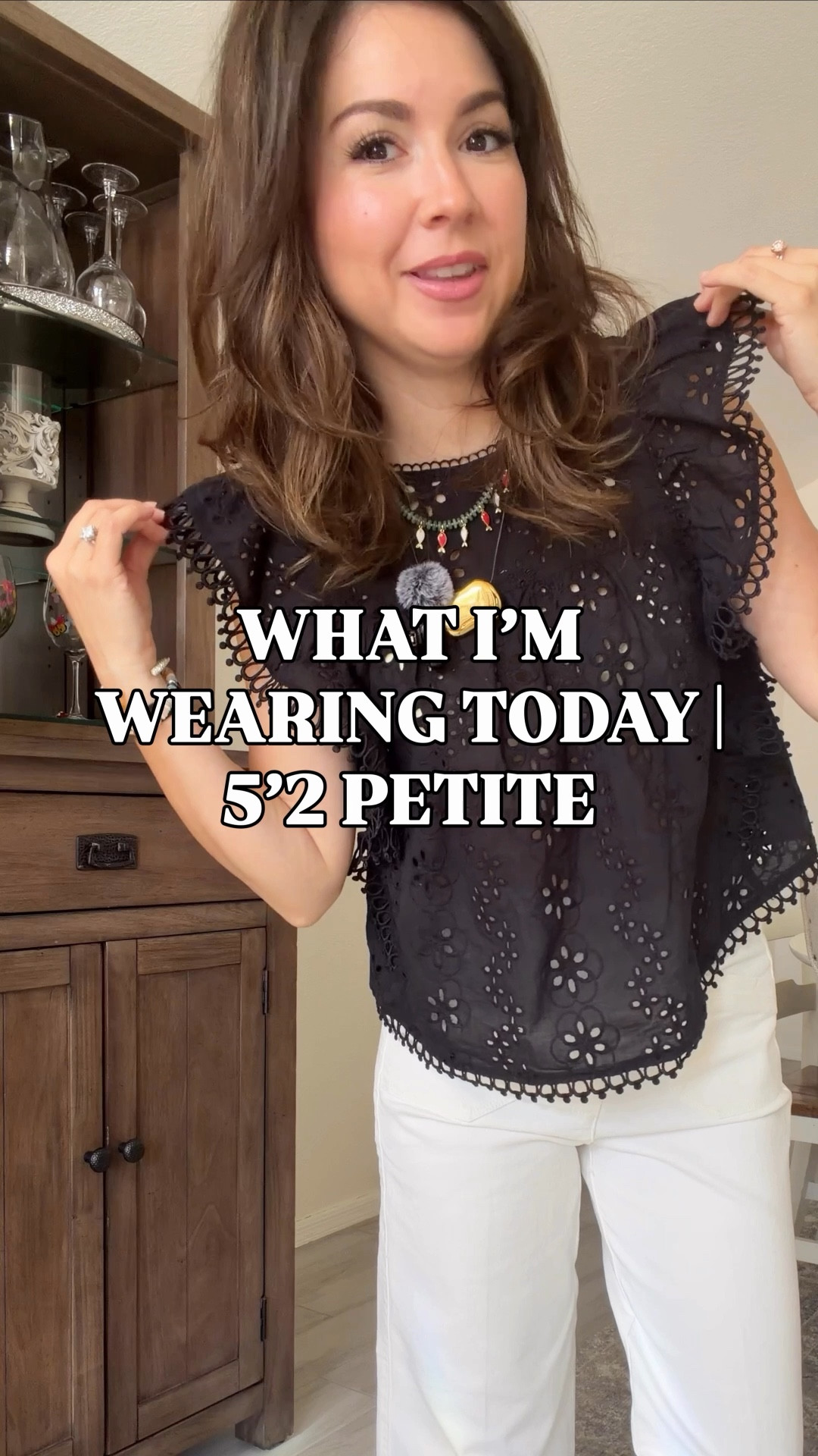 the wide leg jeans that actually work when you’re 5’2

I used to avoid wide leg jeans because they always overwhelmed my frame… but this pair completely changed that. The length hits just right, the fit is easy but still flattering, and they give that effortless, pulled-together look without trying too hard.

Styled it with a feminine black top to balance the volume and keep it feeling elevated but still mom-life practical. This is one of those outfits I’ll repeat on busy days when I still want to feel like myself.

If you’ve been hesitant about wide leg jeans as a petite, this is your sign.

petite fashion, 5’2 style, petite wide leg jeans, mom outfits, everyday outfit formula,

Jeans 25p
Top xsmall
Sandals 5 


#LTKgrwm #LTKootd #LTKPetite