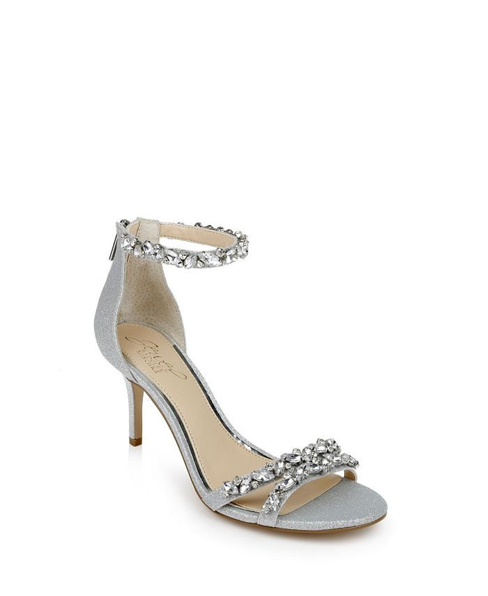 Caroline Embellished Ankle-Strap Evening Sandals | Macys (US)