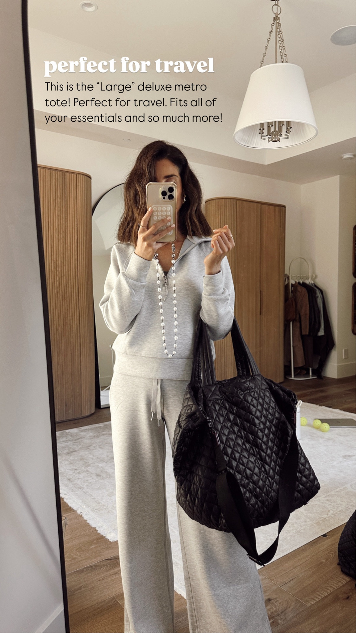 Bag of my dreams! This bag holds all of your essentials and more.
Perfect for everyday! I'm just shy of 5-7" wearing the size XS pants and sweatshirt #stylinbyaylin #aylin

#LTKActive #LTKStyleTip #LTKItBag