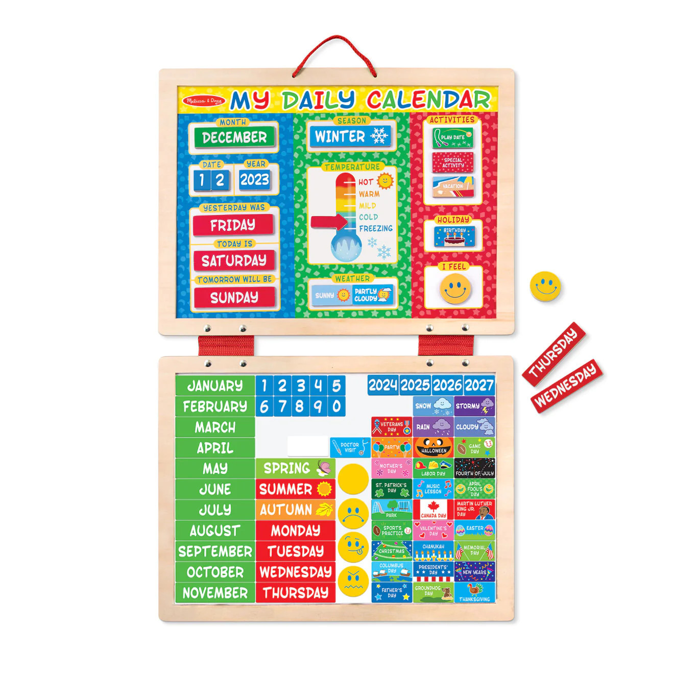 My Magnetic Daily Calendar | Melissa and Doug