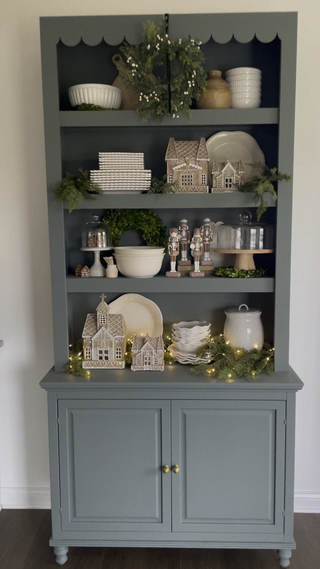 This is where I put my gingerbread houses this year...

#LTKHoliday #LTKHome #LTKWatchNow