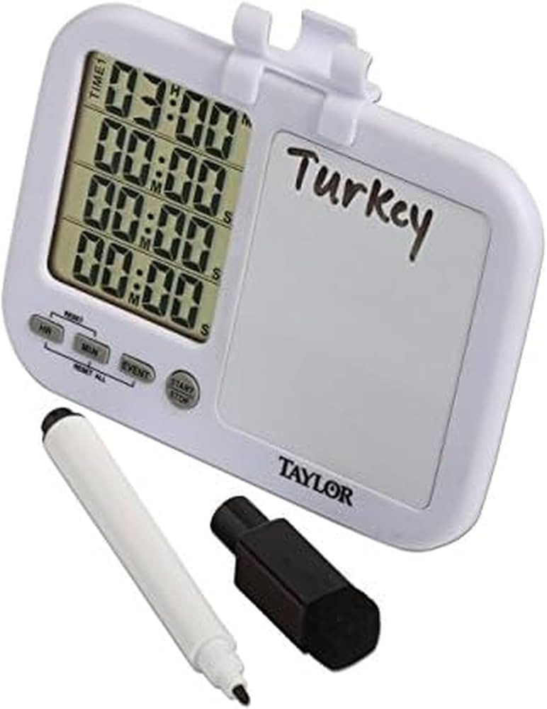 Taylor 5849 Four-Event Digital Timer with Whiteboard for School, Learning, Projects, and Kitchen ... | Amazon (US)
