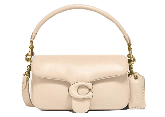 Women's Coach Pillow Tabby Shoulder Bag 18 in Ivory | StockX
