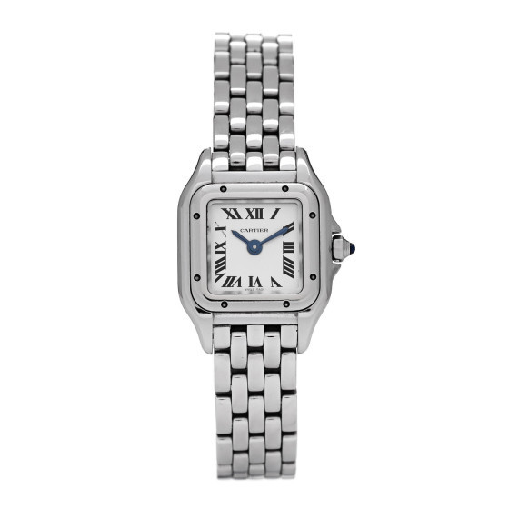 Stainless Steel 19mm Panthere Quartz Watch | FASHIONPHILE (US)