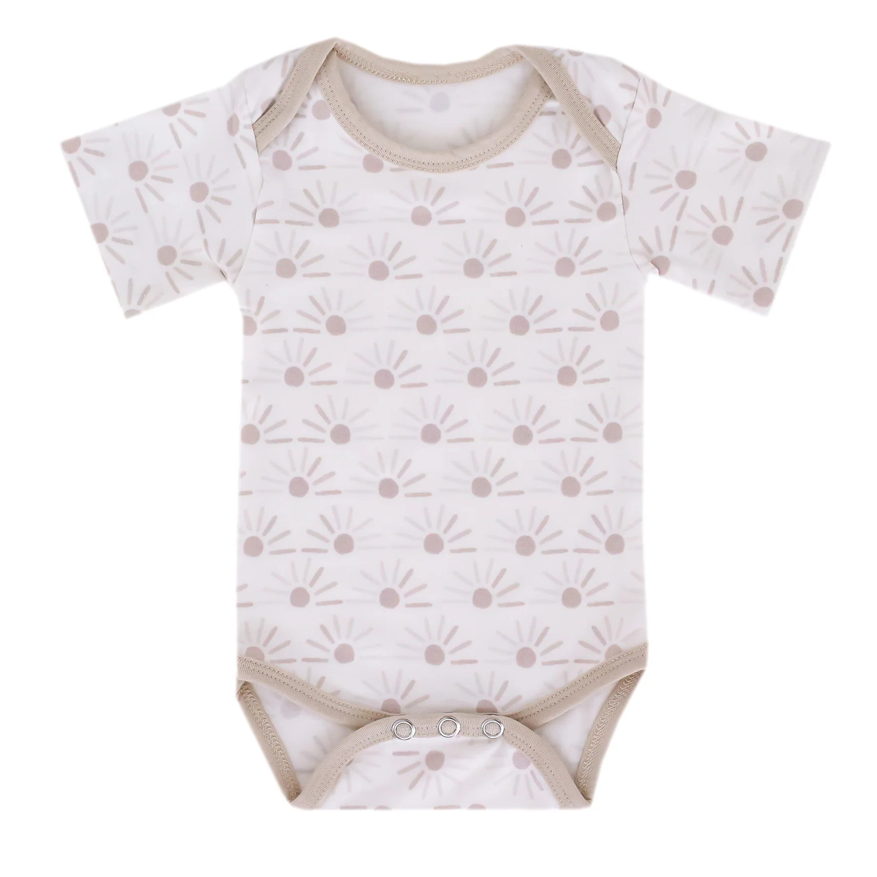 Short Sleeve Bodysuit | Copper Pearl