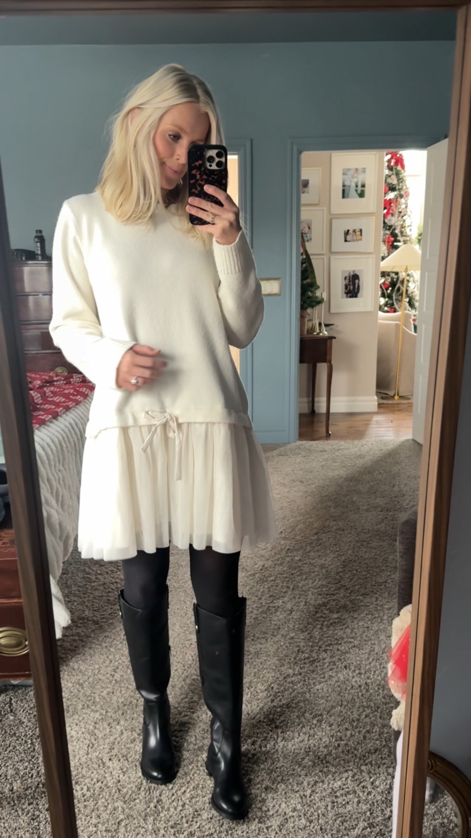 The cutest sweater dress for winter!

#LTKStyleTip #LTKFindsUnder100 #LTKootd