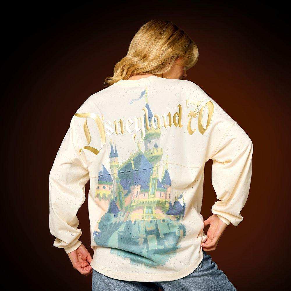 Disneyland 70th Anniversary Castle Spirit Jersey for Adults | Disney Store