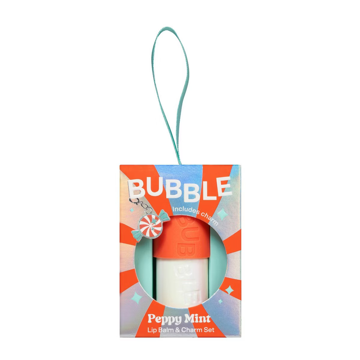Bubble Skincare Peppy Mint Lip Balm & Charm Gift Set - 2ct | Target