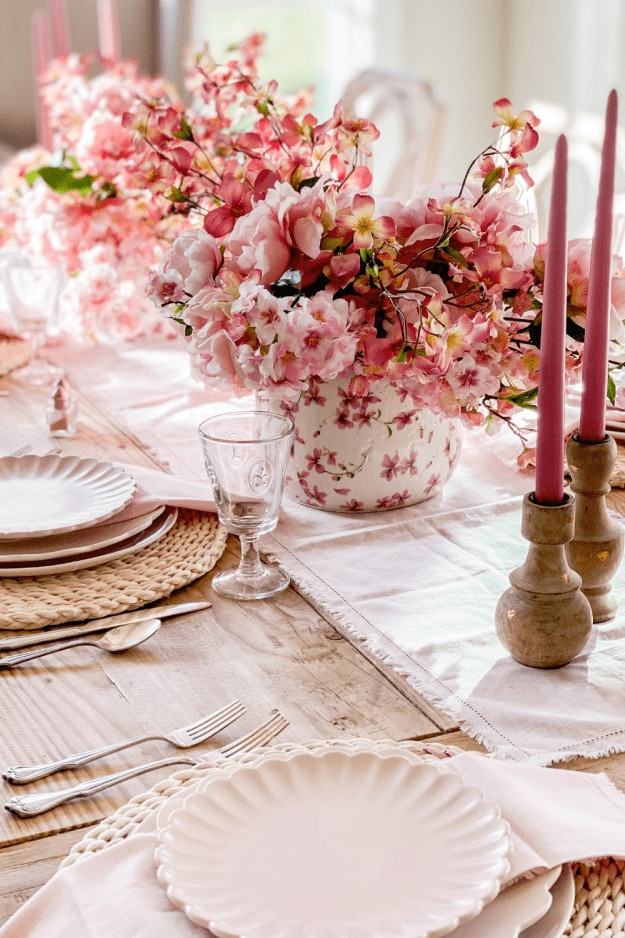 Hosting made effortlessly beautiful 💕 This cherry blossom inspired table is soft, elegant, and totally guest-ready. Shop the look now on LTK and elevate your next event 🌸✨ #LTKStyle #HostessVibes #HomeDecor #HomeWithHollyJ #ShopHollyJHome 

 #LTKfoodie #LTKSeasonal #LTKHome