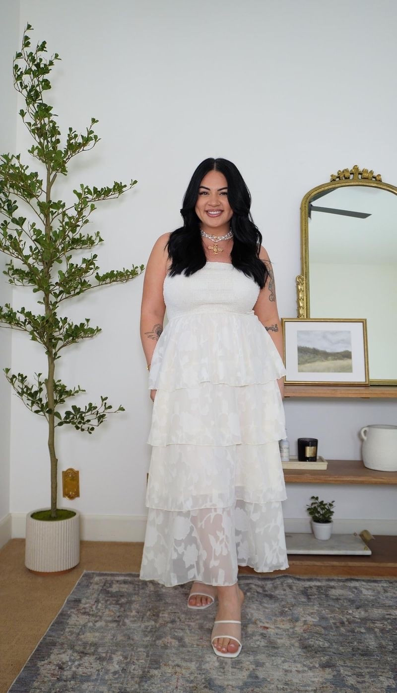 Cutest strapless white dress! Everything is from Amazon. size large dress!

#LTKootd #LTKSeasonal