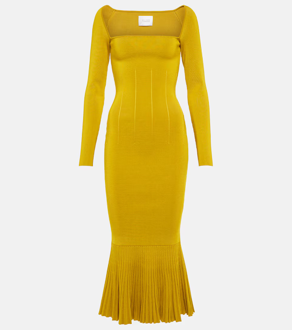 Atalanta ribbed-knit midi dress | Mytheresa (US/CA)