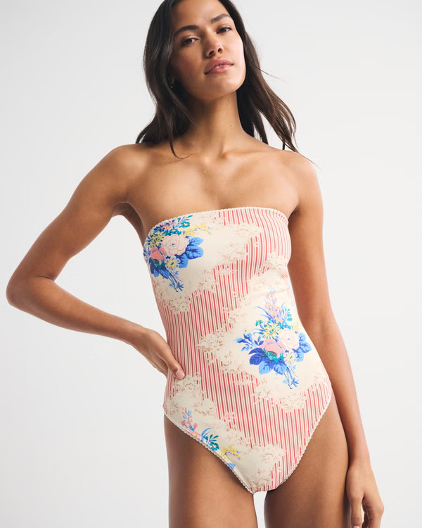 A&F Marina One-Piece Swimsuit | Abercrombie & Fitch (US)