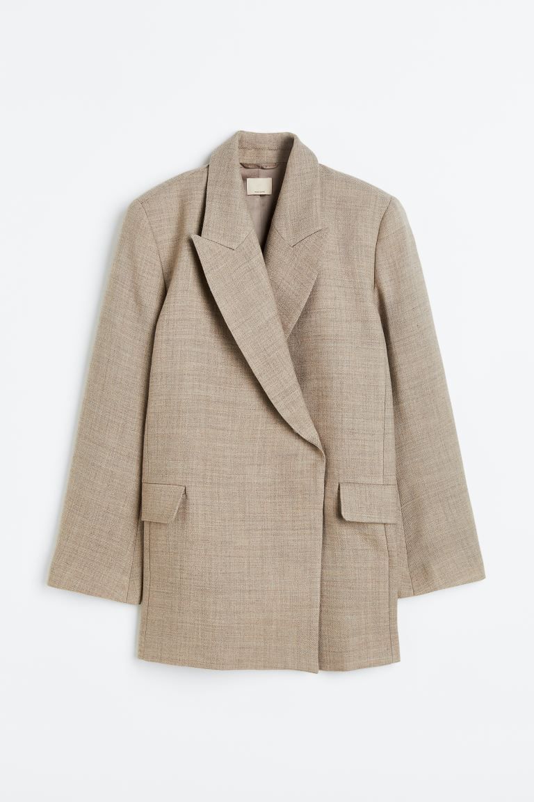 Double-breasted blazer | H&M (UK, MY, IN, SG, PH, TW, HK)