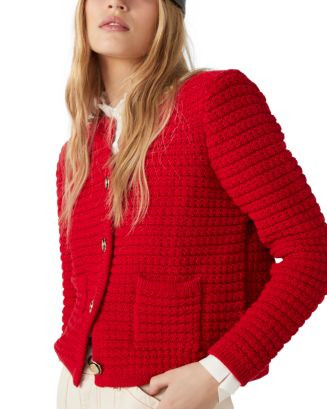 Gaspard Crewneck Cardigan Sweater | Bloomingdale's (US)
