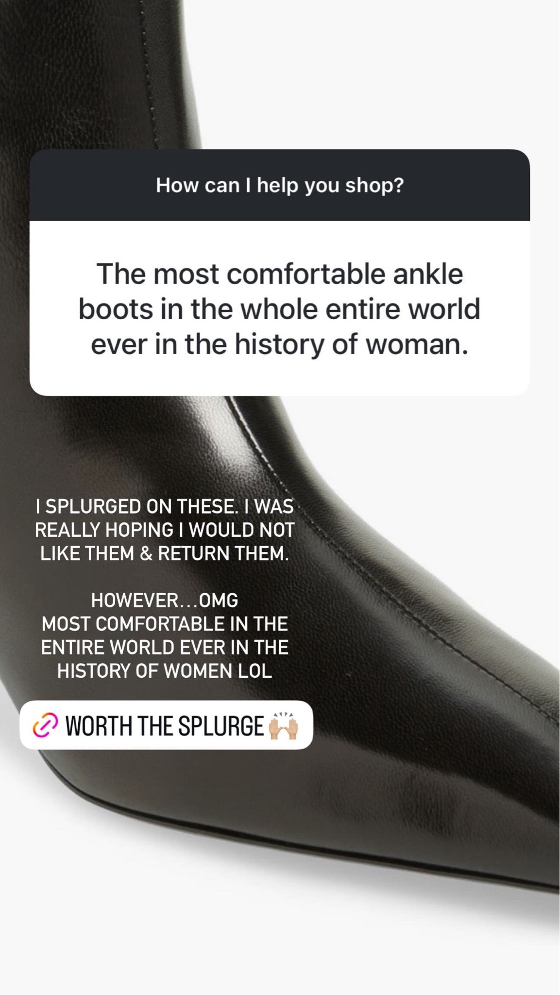 I splurged on these! I was really hoping I would not like them & return them.
However ...OMG most comfortable in the entire world ever in the history of women lol

#LTKHoliday #LTKStyleTip #LTKShoeCrush