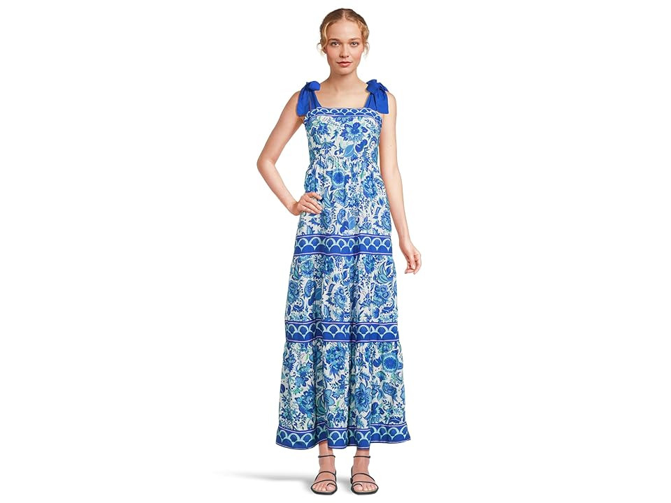 Beach Riot Charlotte Dress Women's Dress Royal Riviera : XS, Rayon | Zappos