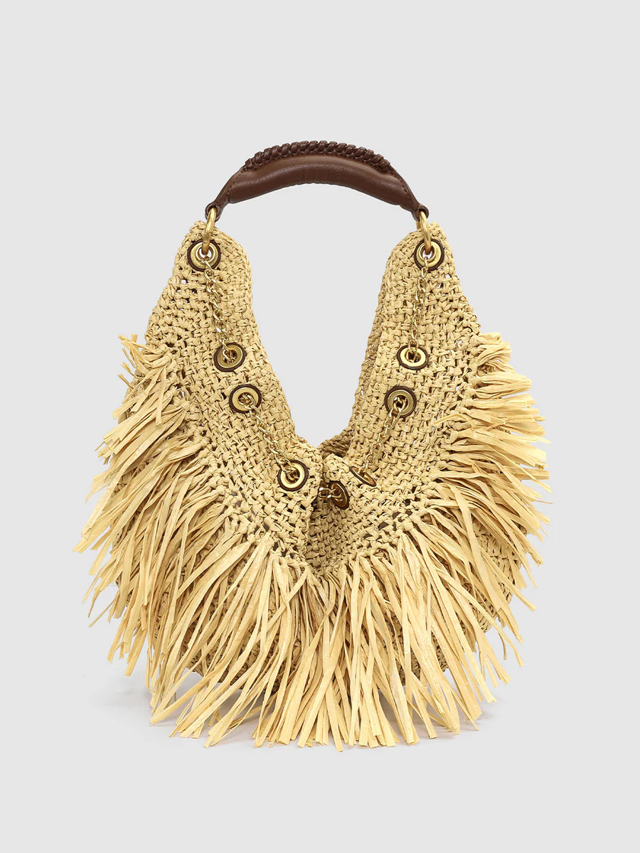 Tassel Straw Crochet Handbags | Urban Revivo