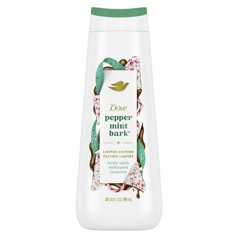 Dove Liquid Body Wash Deep Nourishment for Women Peppermint Bark, 20 oz | Walmart (US)