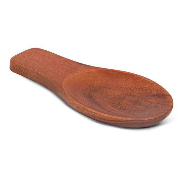 Acacia Wood Spoon Rest, Natural, sold by At Home | At Home