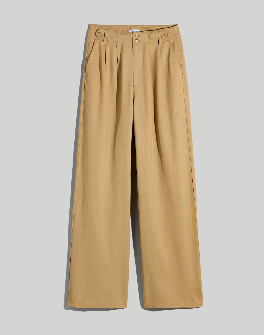 The Harlow Wide-Leg Pant in Drapey Twill | Madewell