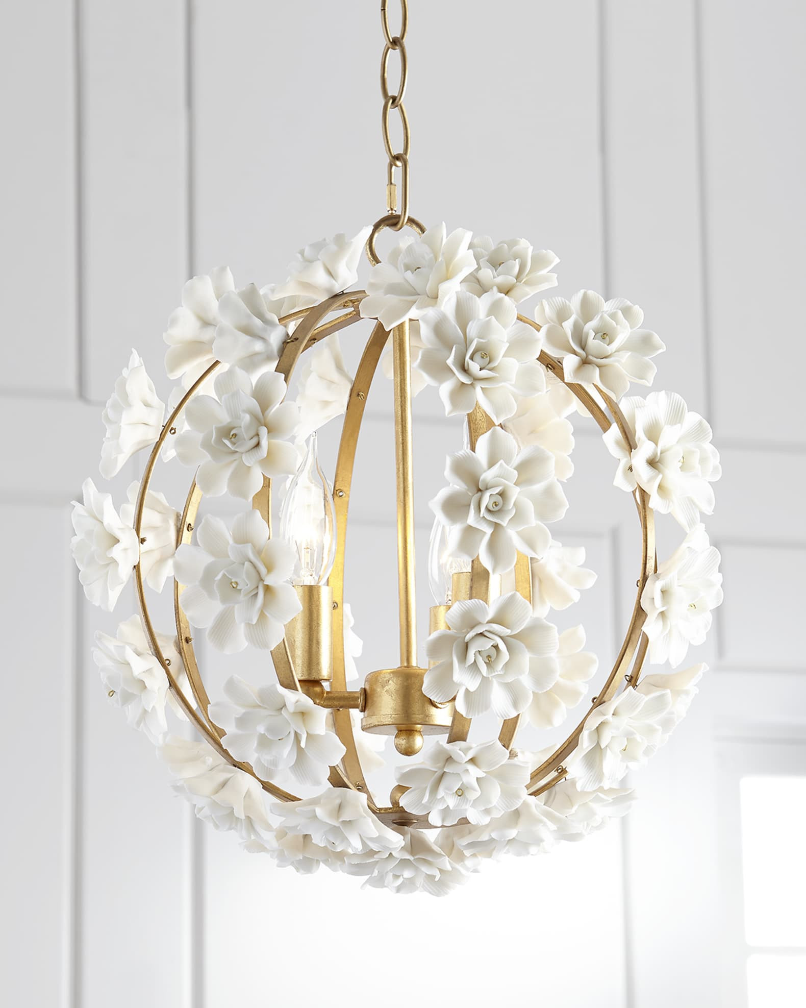Ceramic Flower Pendant Light | Neiman Marcus
