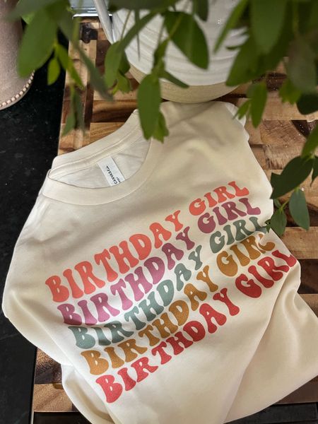 Max’s birthday falls on her school’s “T Shirt Day” next week. Got this cute rainbow tee from Etsy. 

Double Joy Designs, kids t shirt, birthday tee, kids clothing 

#LTKFind #LTKkids #LTKunder50
