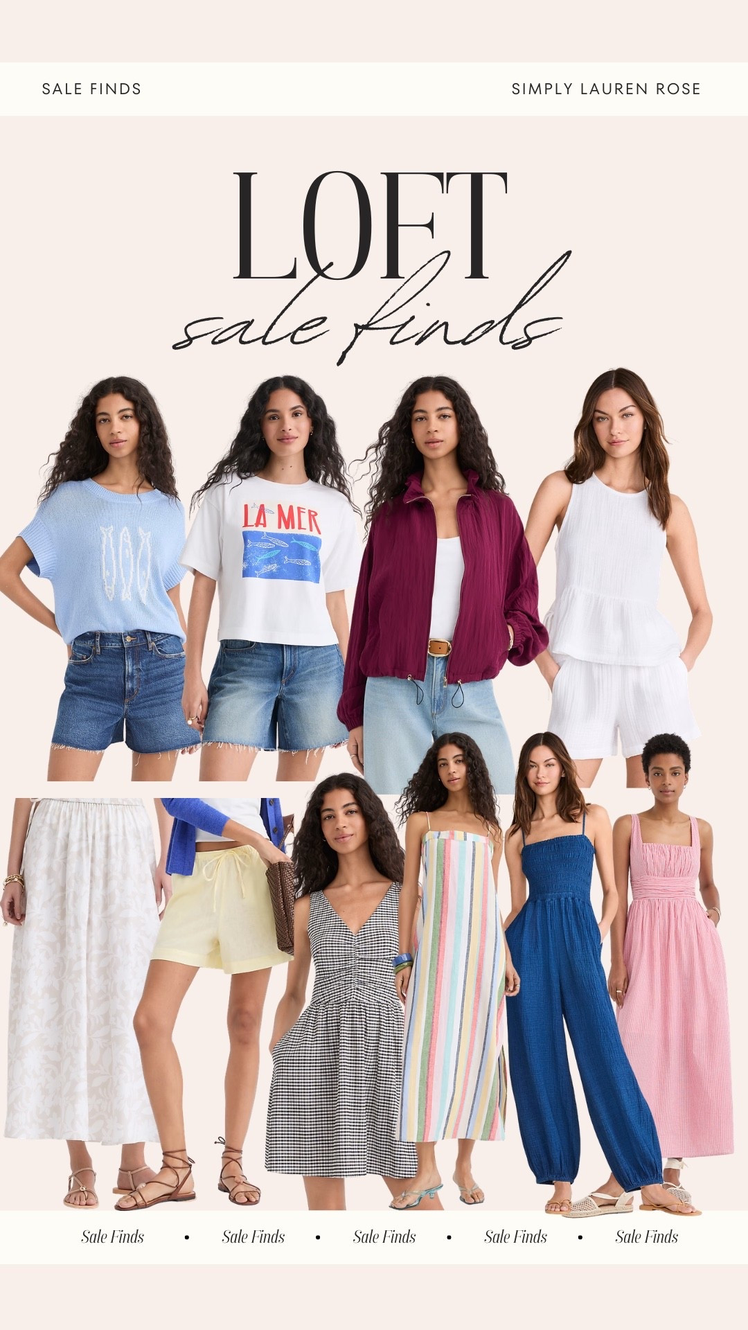 Huge loft sale !!! 55% off + 15% off 🤩

#LTKSaleAlert