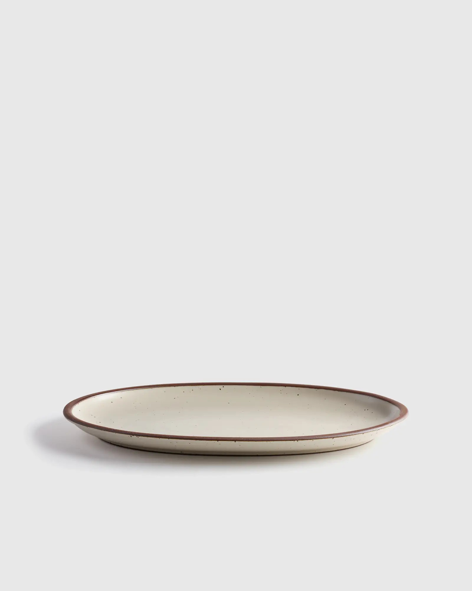 Oval Serving Platter by East Fork in Panna Cotta | Quince