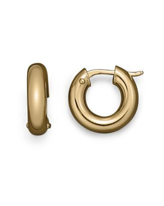 Roberto Coin 18K Gold Huggie Hoop Earrings | Bloomingdale's Jewelry & Accessories | Bloomingdale's (AU)