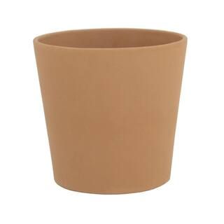 Natural 7.5 in. Clay Cabo Flair Pot | The Home Depot