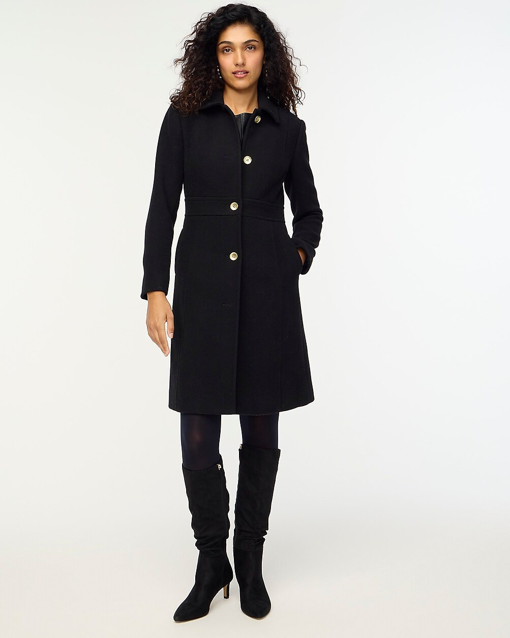 Wool-blend lady day coat | J.Crew Factory