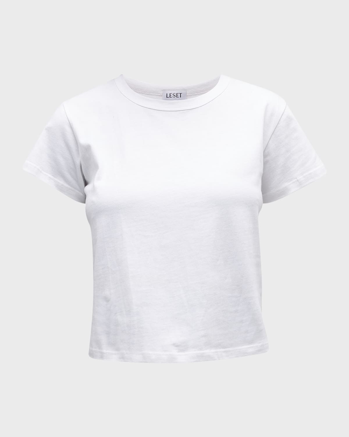 Margo Short-Sleeve Cotton Crewneck Tee | Neiman Marcus