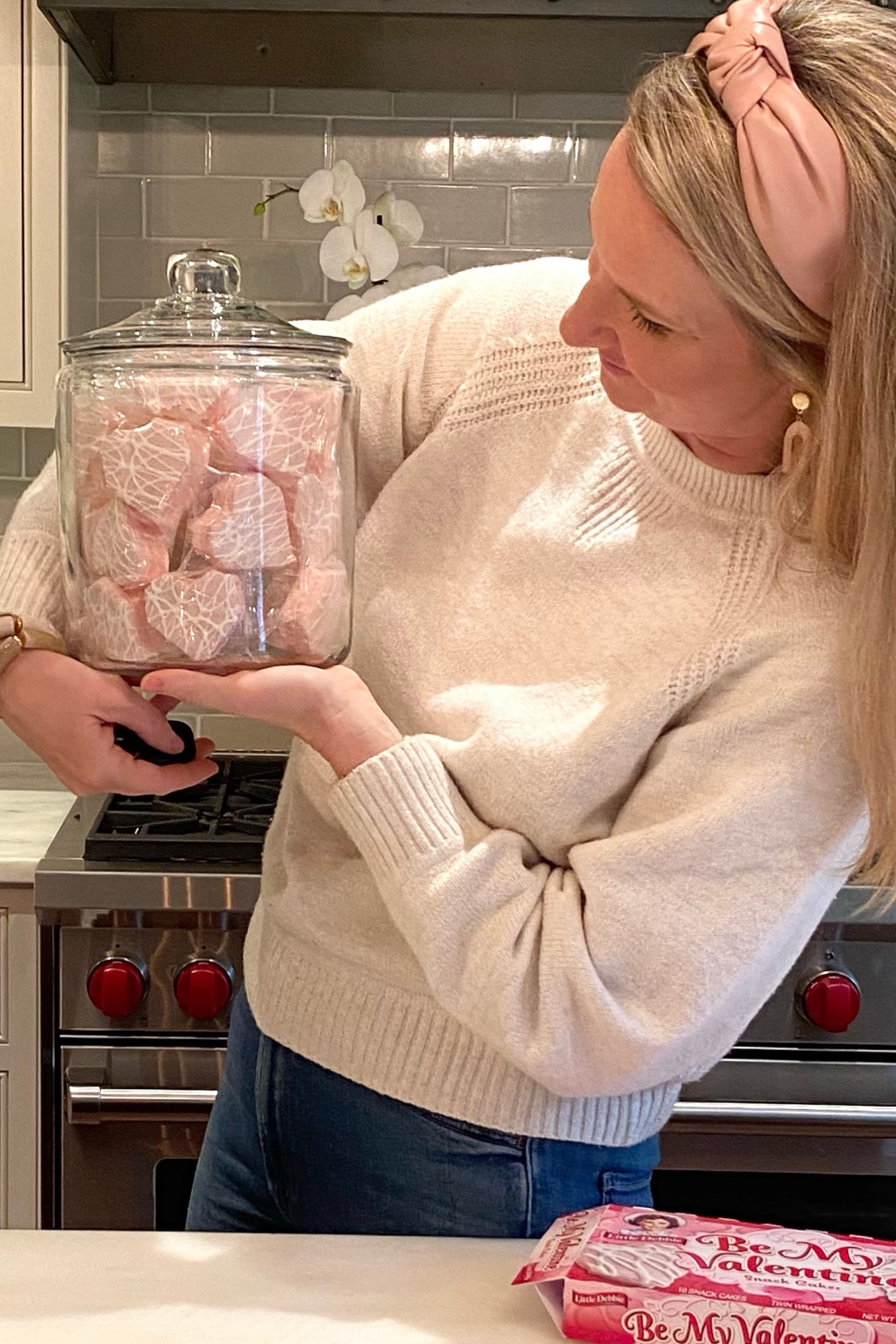 Cutest little valentine treat jar 💕 

#LTKunder50 #LTKhome #LTKSeasonal