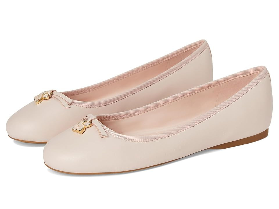 Kate Spade New York Dakota Charm Ballet Flat Women's Flat Shoes Pale Dogwood : 9.5 M, Leather | Zappos