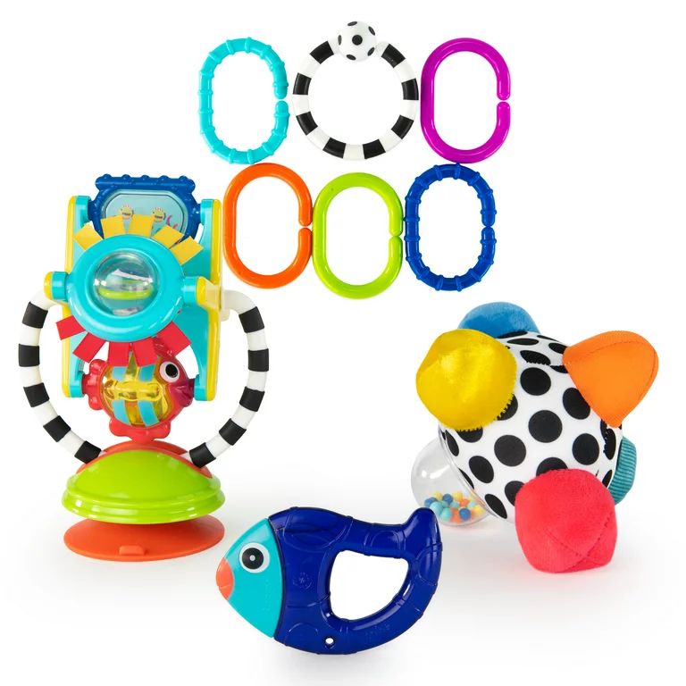 Sassy Discover The Senses Sensory Baby Toy Gift Set - 0+ Months | Walmart (US)