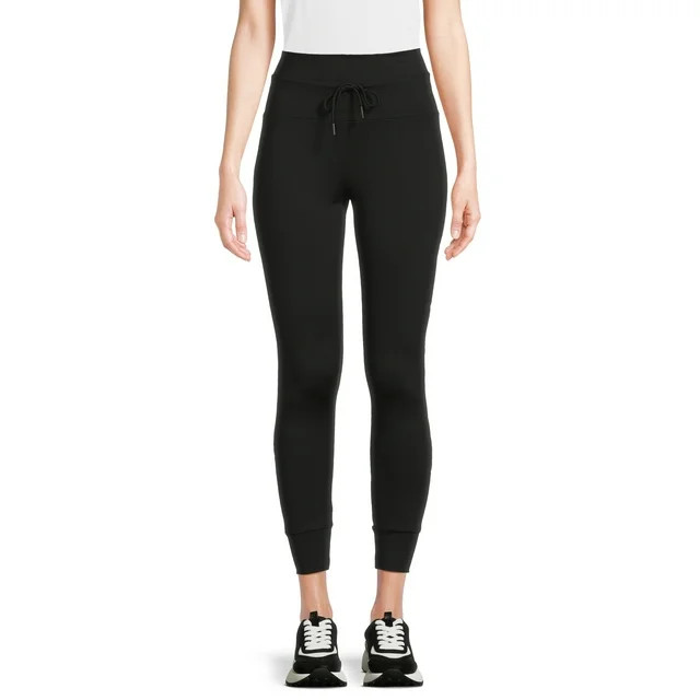 No Boundaries Leggings with Drawstring Tie, 26” Inseam, Women’s | Walmart (US)