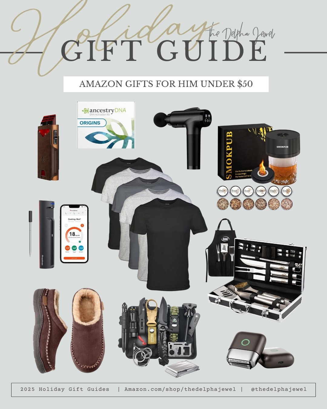 Amazon holiday gift ideas for him, under $50!

Affordable gifts, Amazon gifts, gifts for him

#LTKGiftGuide #LTKHoliday #LTKFindsUnder50
