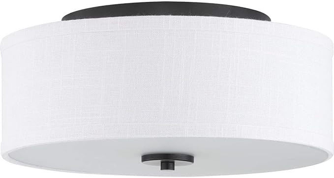 Progress Lighting P350130-143 Inspire Close-to-Ceiling, Black, 5.50x13.00x13.00 | Amazon (US)