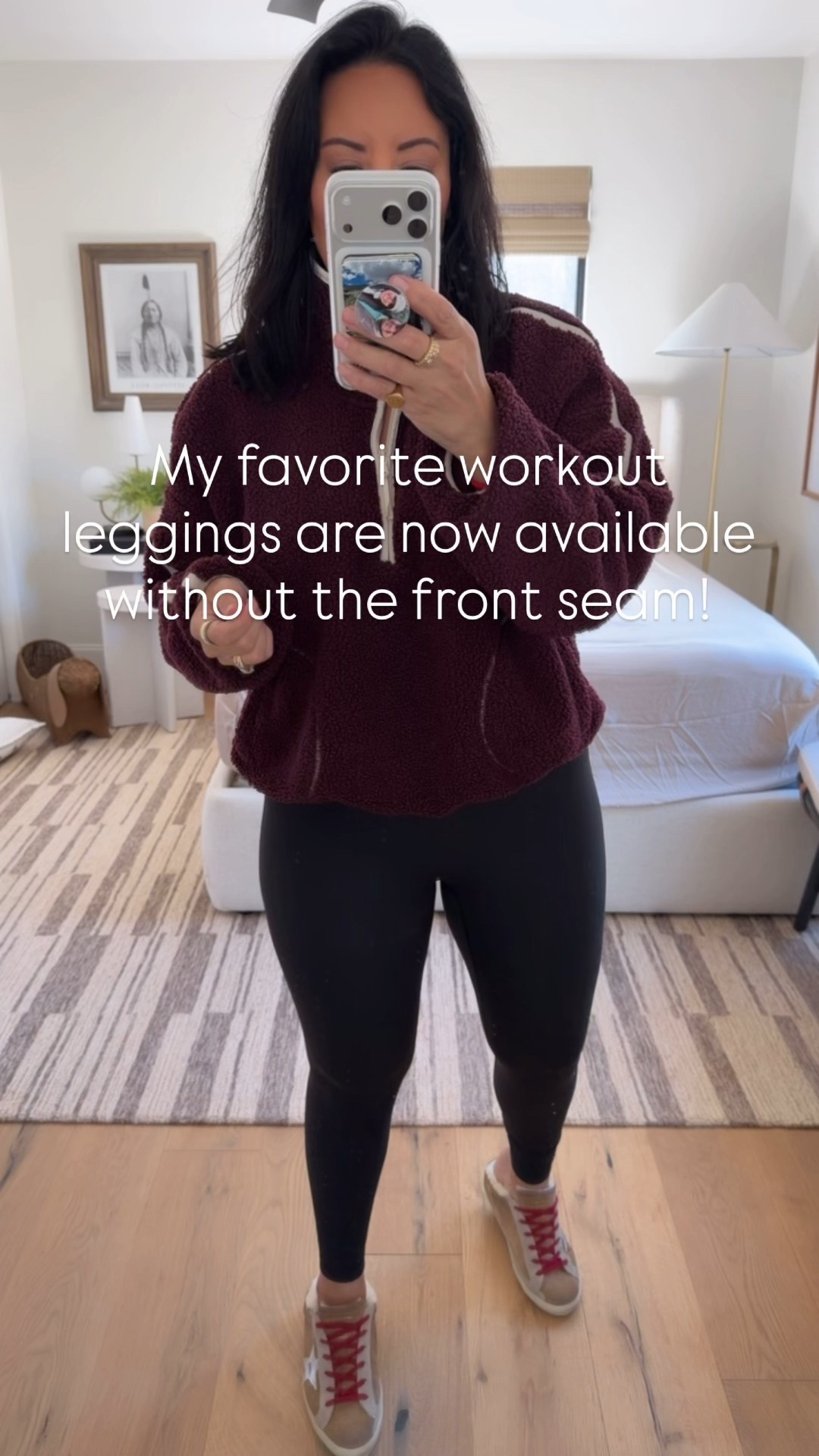 Leggings fit tts. 

#LTKOver40 #LTKValentine #LTKActive