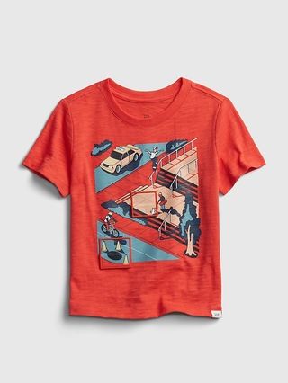 Toddler Interactive Graphic T-Shirt | Gap (US)